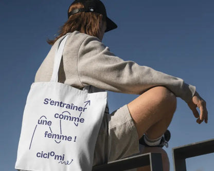 L'accessoire ciclomi : un totebag en coton !